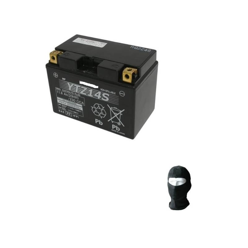 KOMPATIBEL MIT CF Moto CL A C 450 2024 A 2024 Batterie YTZ14S UASA 12V / 11,2AH (AKTIVIERT VERSIEGELT - WERKSVERSIEGELT) BATTERIEN FÜR Motorrad-Roller SPEZIFIKATION 150X87X110MM von farbrothersonline