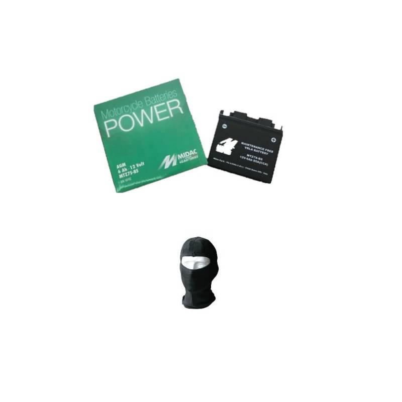 KOMPATIBEL MIT Husqvarna TE 510 2010 Batterie MTZ7S MIDAC (FERTIG VERSIEGELT AKTIVIERT) 12V / 6AH BATTERIEN FÜR Motorrad-Roller 113X70X105MM von farbrothersonline