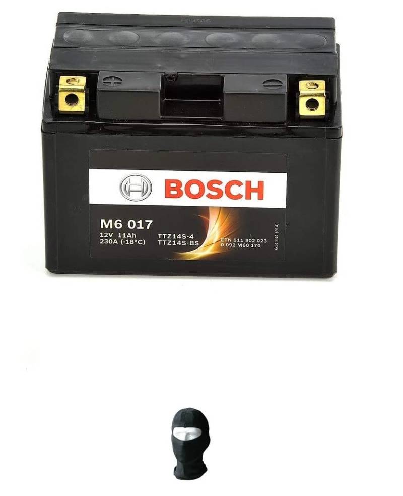 KOMPATIBEL MIT KTM 950 LC8 Adventure 2003 A 2010 Bosch Batterie BEREITS EINSATZBEREIT TTZ14S-BS 12V 11AH BATTERIEN 11 A Motorrad Roller Charge M6017 von farbrothersonline