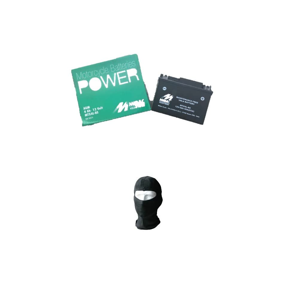 KOMPATIBEL MIT KTM EXC R 4T 530 2008-2010 Batterie MTX4L-BS MIDAC (KOMPLETT EINSATZBEREIT) 12V / 4AH BATTERIEN FÜR MOTORRÄDER Roller SPEZIFIKATION 113X70X86MM von farbrothersonline