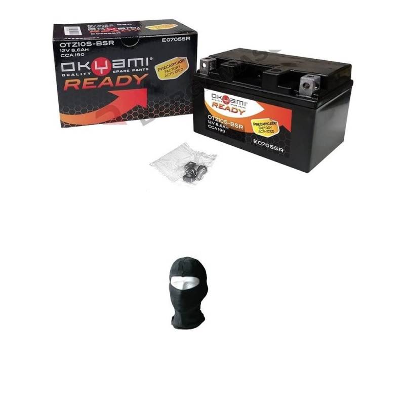 KOMPATIBEL MIT KTM SMC R 4T 690 2019 Okyami Batterie bereits gebrauchsfertig OTZ10S-BSR werkseitig aufgeladen 8,6 Ah Ampere 12 Volt 150 x 87 x 93 mm von farbrothersonline