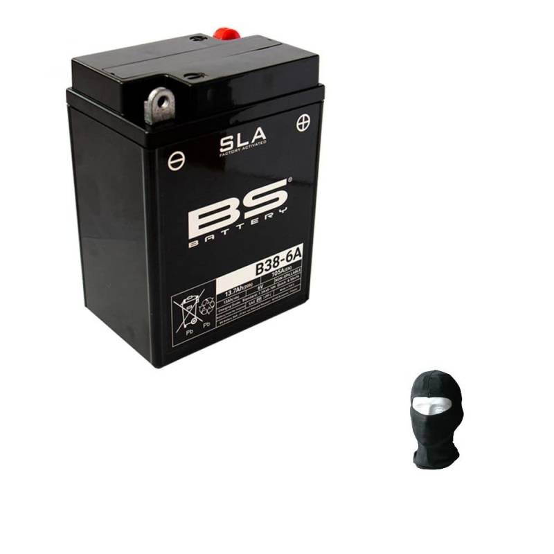 KOMPATIBEL MIT MATCHLESS VARIE 250 BATTERIE BS B38-6A SLA BEREIT EINSATZBEREIT IM WERK AKTIVIERT BATTERIEN 6 V 14 AH 119X83X161MM WARTUNGSFREI von farbrothersonline