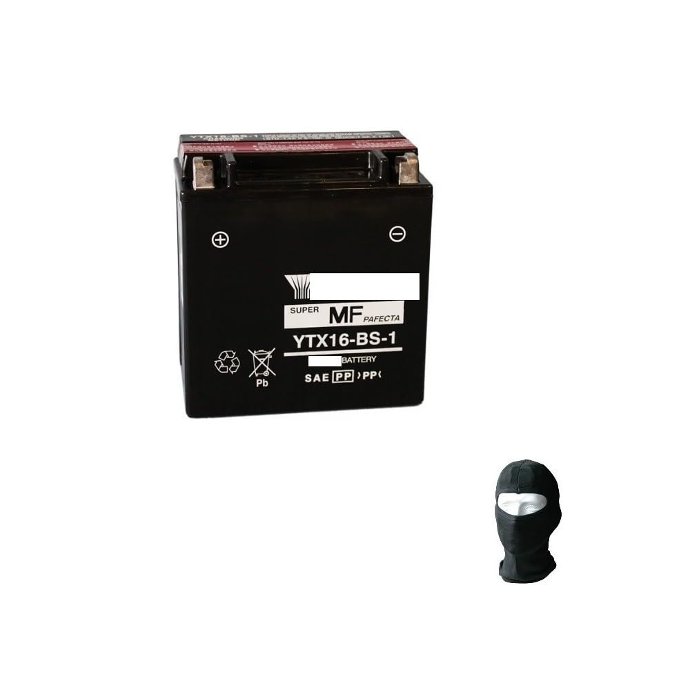 KOMPATIBEL MIT Suzuki VS - VS GL Intruder 1400 1987-2002 YUASA Batterie BEREITS EINSATZBEREIT YTX16-BS-1 VERSIEGELT 12V / 14AH BATTERIEN FÜR MOTORRADROLLER KOMPATIBEL MIT Suzuki VS - VS GL Intruder 1400 1987-2002 YUASA Batterie BEREITS EINSATZBEREIT YTX16-BS-1 VERSIEGELT 12V / 14AH BATTERIEN FÜR MOTORRADROLLER von farbrothersonline