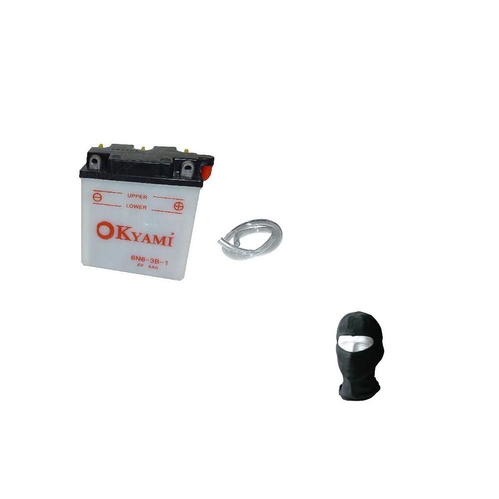 KOMPATIBEL MIT Yamaha XT 250 1980-1990 OKYAMI Batterie 6N6 3B1 BEREITS EINSATZBEREIT 6N6-3B-1 6V/6AH BATTERIEN FÜR MOTORRÄDER STARTEN Motor KOMPLETTE SPEZIFIKATIONEN KOMPATIBEL MIT Yamaha XT 250 1980-1990 OKYAMI Batterie 6N6 3B1 BEREITS EINSATZBEREIT 6N6-3B-1 6V/6AH BATTERIEN FÜR MOTORRÄDER STARTEN Motor KOMPLETTE SPEZIFIKATIONEN von farbrothersonline
