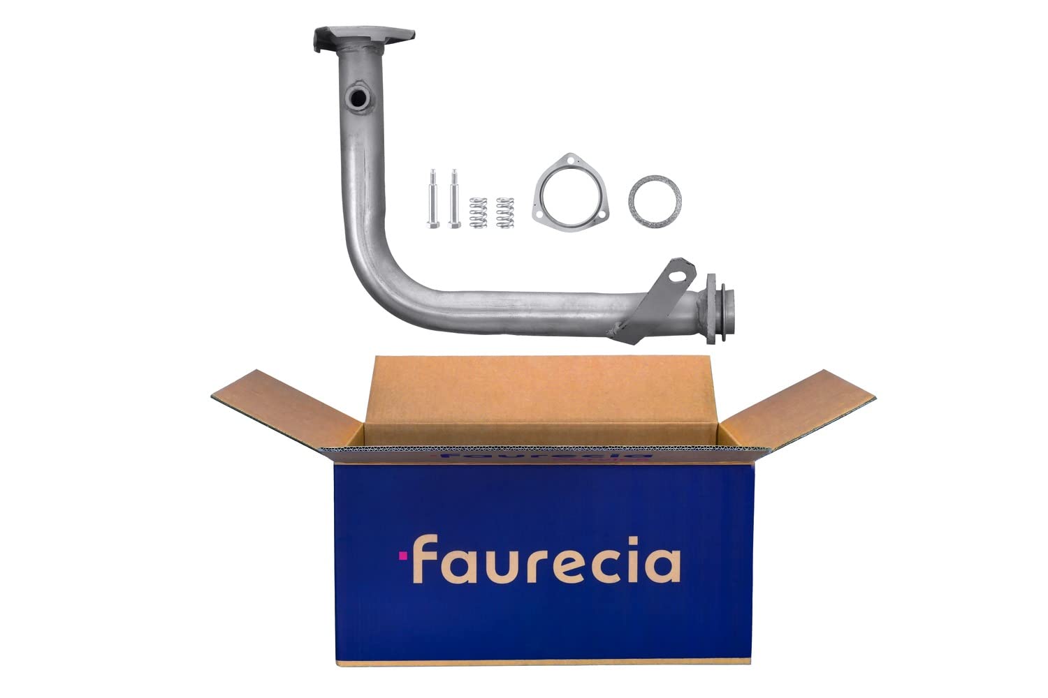 HELLA 8LA 366 005-991 Abgasrohr - Easy2Fit® Kit - vorne - einteilig - Set mit Anbauteilen - für u.a. PEUGEOT 206 HELLA 8LA 366 005-991 Abgasrohr - Easy2Fit® Kit - vorne - einteilig - Set mit Anbauteilen - für u.a. PEUGEOT 206 von Hella