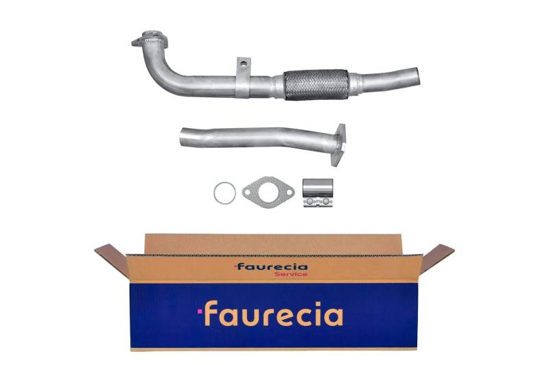HELLA 8LA 366 006-151 Abgasrohr - Easy2Fit® Kit - vorne - zweiteilig - Set mit Anbauteilen - für u.a. NISSAN PRIMERA (WP11) von Hella