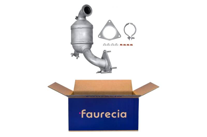 HELLA 8LE 366 053-691 Katalysator - Easy2Fit® Kit - Euro 4 - einteilig - Set mit Anbauteilen - für u.a. RENAULT GRAND SCÉNIC II von Hella