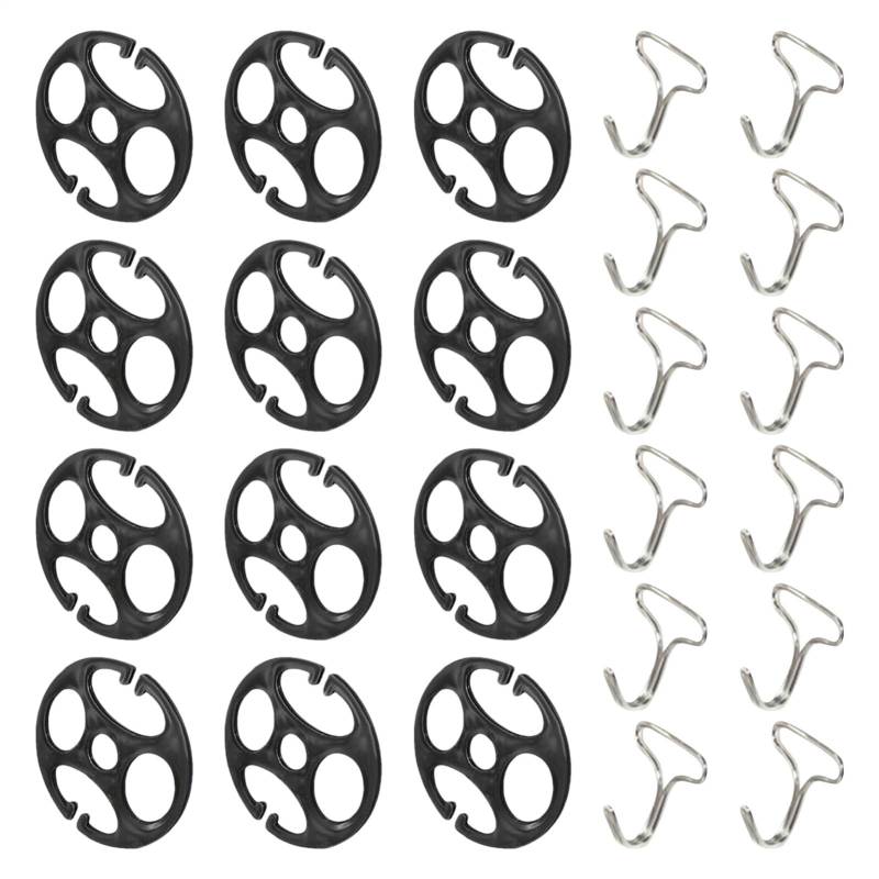 fayarrd Autositzbezug-Installationshaken, Auto-Sitzkissen-Befestigungshaken, Halter-Clips, 12 Stück Spannfutter -Clips, | Auto-Sitzkissen-Befestigungshaken,12 Stück Spannfutter von fayarrd