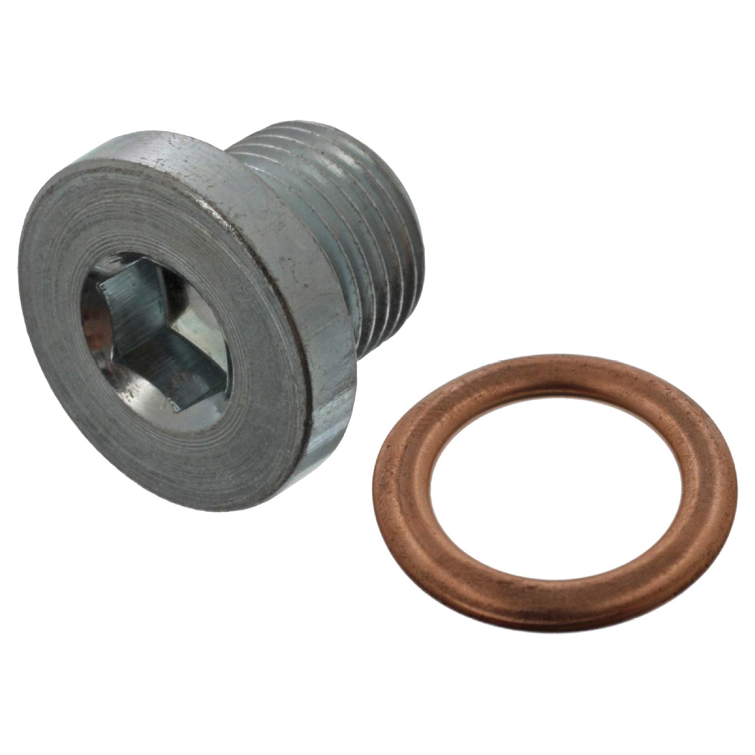 febi bilstein 45618 Ölablassschraube mit Dichtring , 1 Stück, Silber febi bilstein 45618 Ölablassschraube mit Dichtring , 1 Stück, Silber von febi bilstein