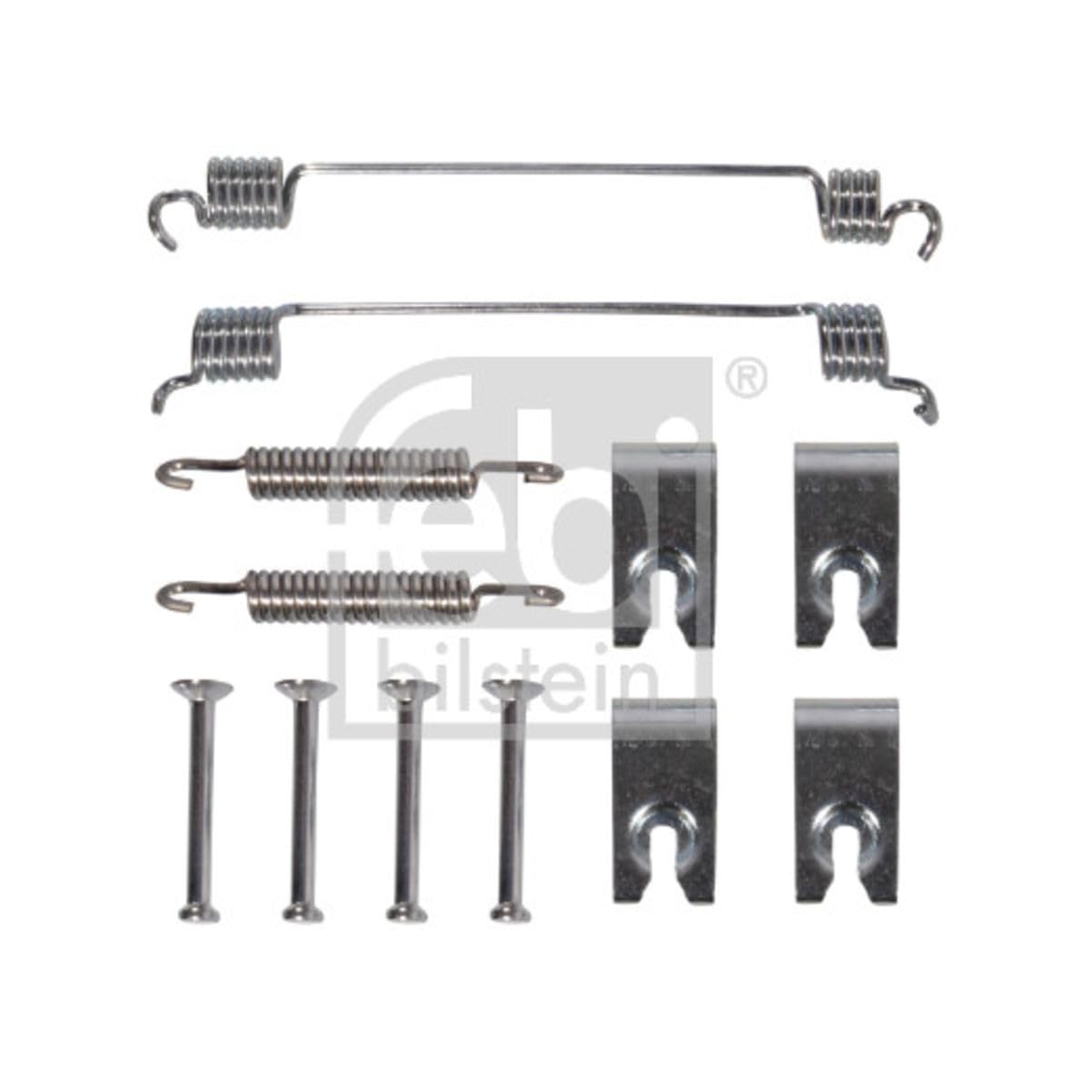 FEBI BILSTEIN Zubehörsatz Bremsbacken 182440 hinten für 2 (DY) 0,090kg von febi bilstein