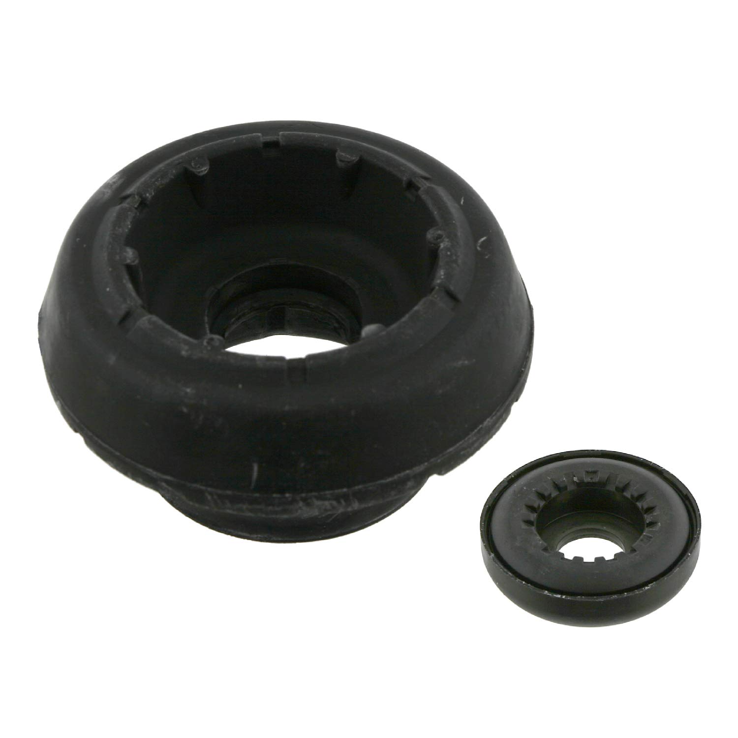 febi bilstein 01117 Federbeinstützlagersatz mit Wälzlager , 1 Stück, Schwarz von febi bilstein