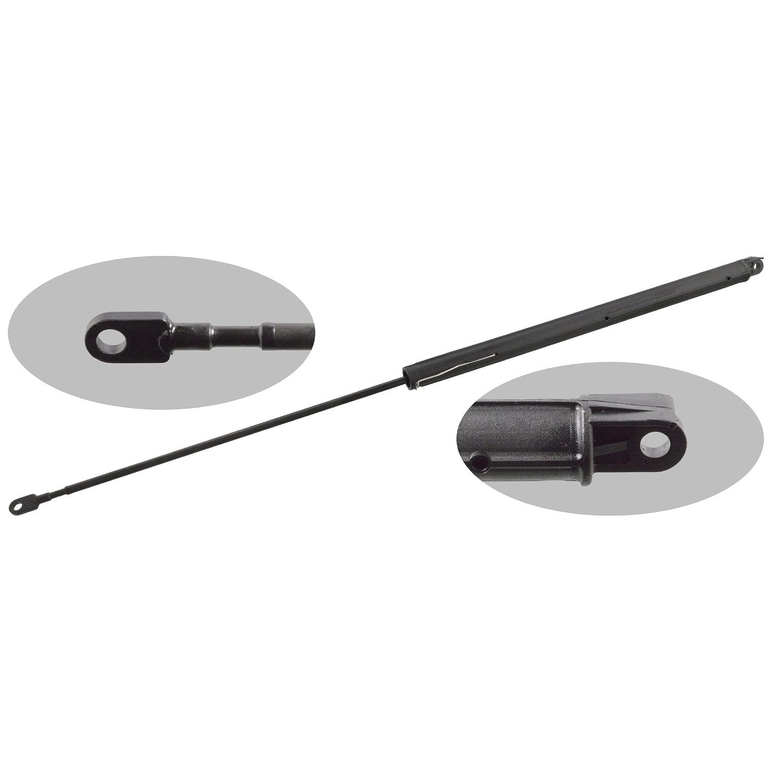 febi bilstein 01956 Gasdruckfeder für Motorhaube , 1 Stück, black von febi bilstein