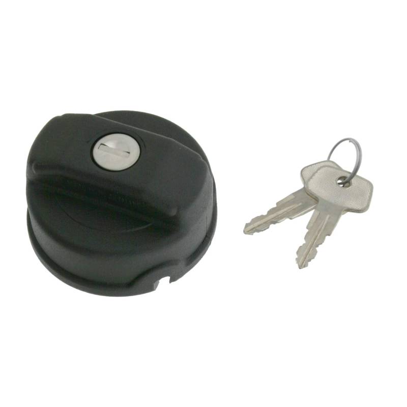 febi bilstein 02211 Tankdeckel abschließbar, 1 Stück, Schwarz von febi bilstein