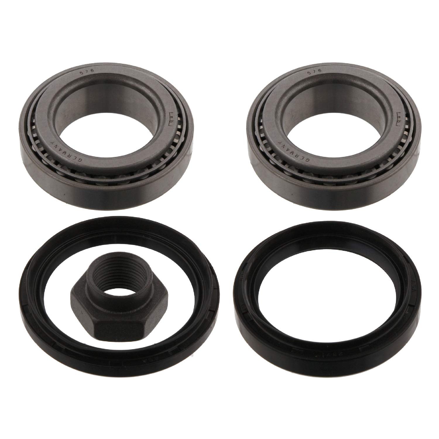 febi bilstein 05398 Radlagersatz mit Wellendichtringen und Achsmutter , 1 Stück febi bilstein 05398 Radlagersatz mit Wellendichtringen und Achsmutter , 1 Stück von febi bilstein