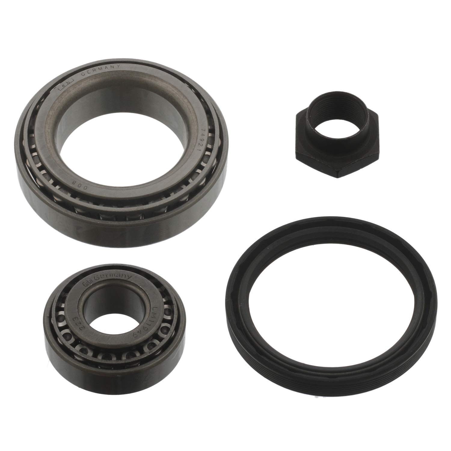 febi bilstein 05586 Radlagersatz mit Wellendichtring und Achsmutter , 1 Stück febi bilstein 05586 Radlagersatz mit Wellendichtring und Achsmutter , 1 Stück von febi bilstein