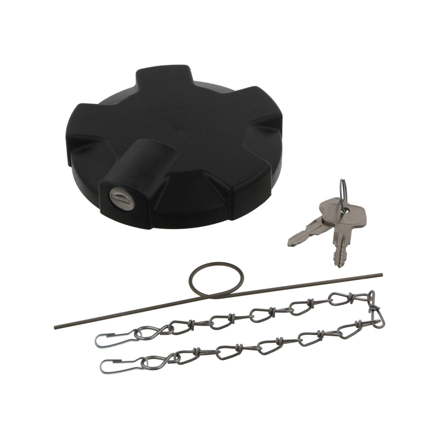 febi bilstein 06286 Tankdeckel abschließbar, unbelüftet mit Dichtung und Kette, 1 Stück, Schwarz febi bilstein 06286 Tankdeckel abschließbar, unbelüftet mit Dichtung und Kette, 1 Stück, Schwarz von febi bilstein