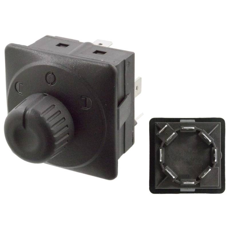 febi bilstein 100873 Schalter für Spiegelverstellung , 1 Stück, Black von febi bilstein