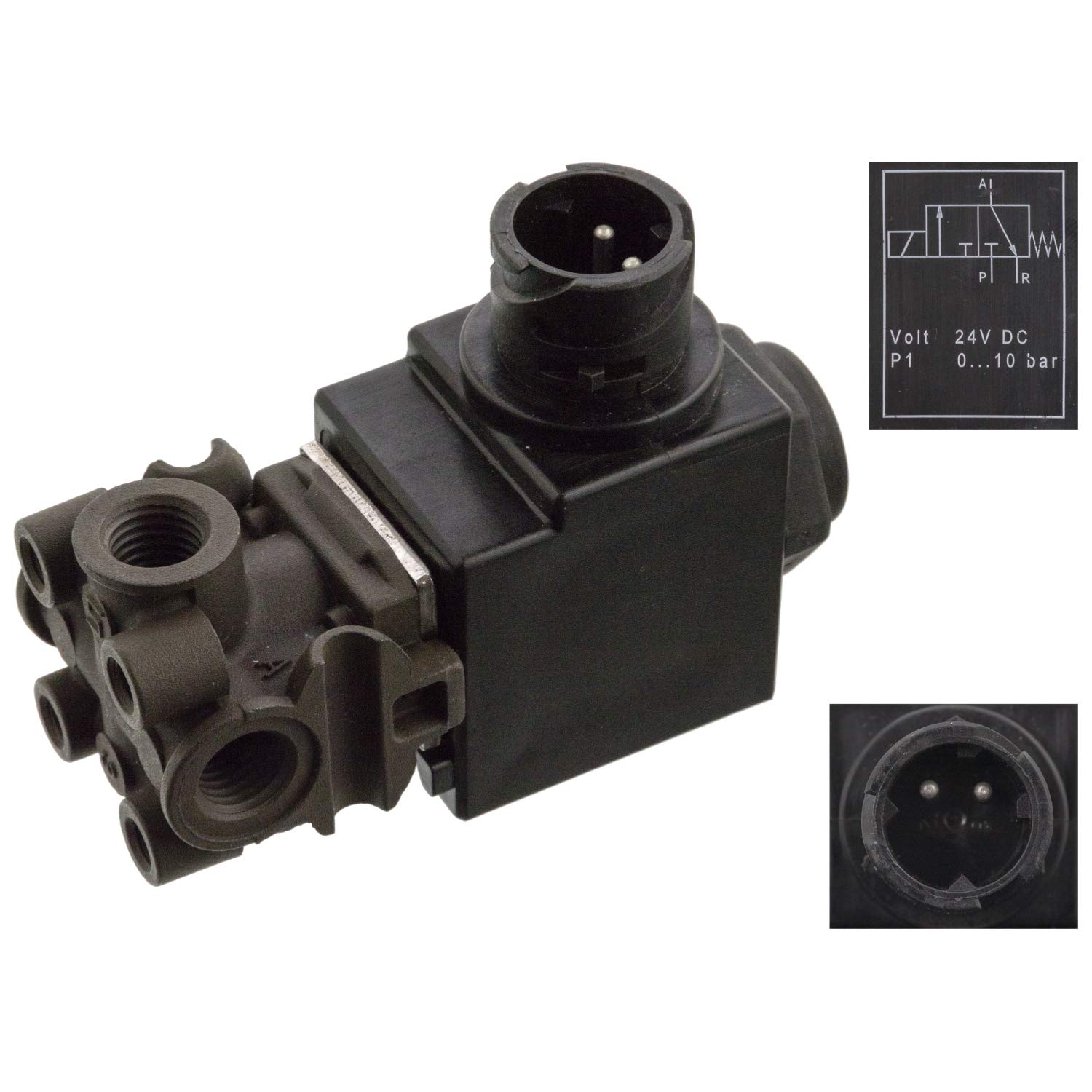 febi bilstein 101289 Magnetventil für Druckluftanlage, 1 Stück febi bilstein 101289 Magnetventil für Druckluftanlage, 1 Stück von febi bilstein