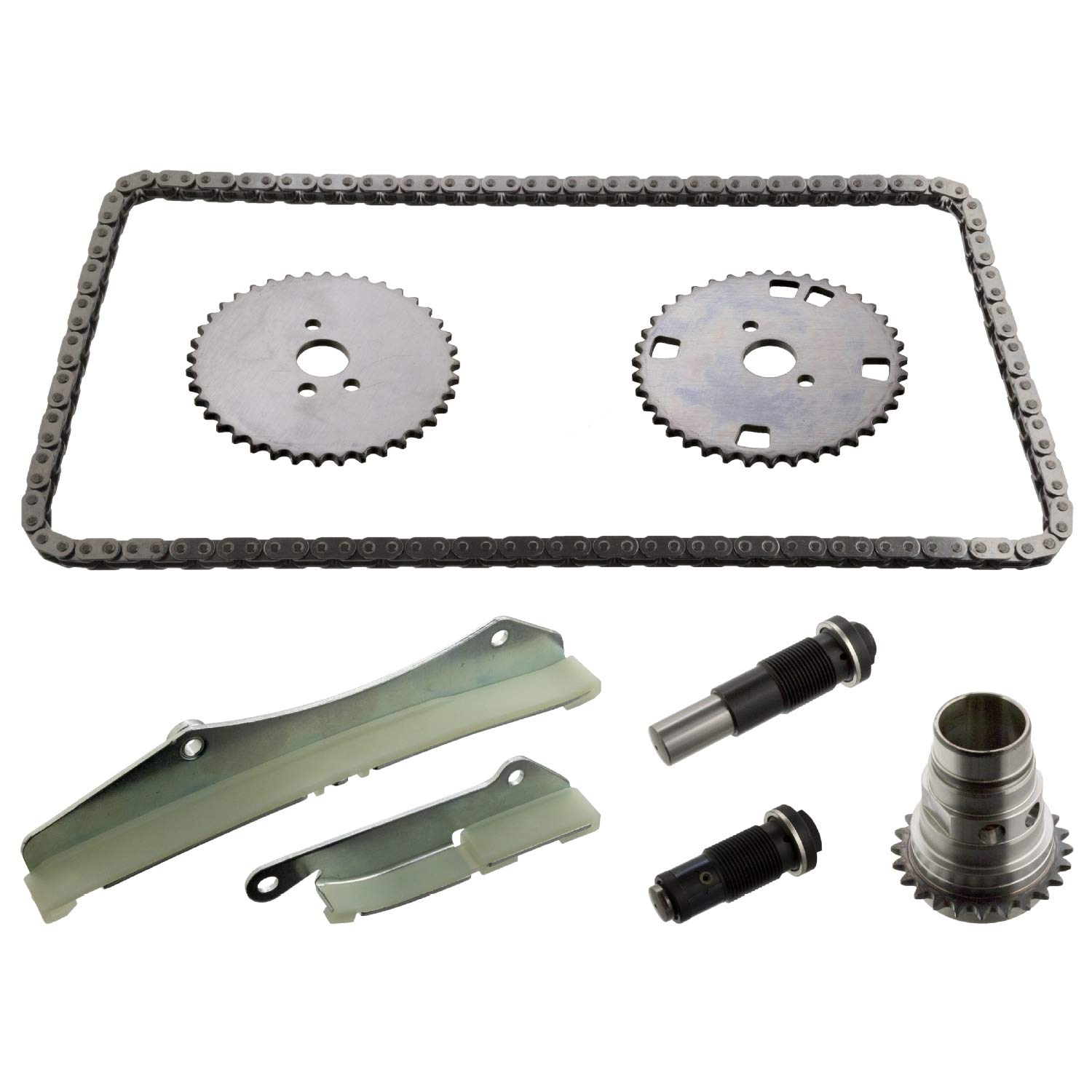 febi bilstein 101976 Steuerkettensatz für Nockenwelle, mit Gleitschienen und Kettenspanner , 1 Stück febi bilstein 101976 Steuerkettensatz für Nockenwelle, mit Gleitschienen und Kettenspanner , 1 Stück von febi bilstein
