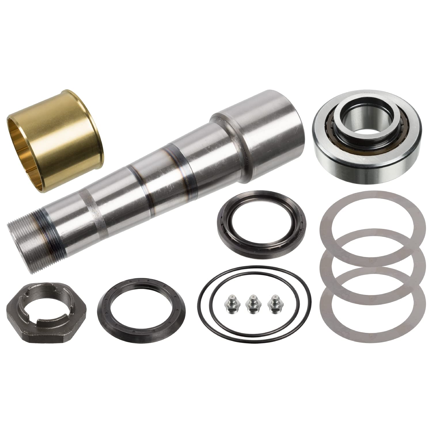 febi bilstein 104538 Achsschenkelbolzensatz mit Drucklager, Einzelsatz, 1 Stück febi bilstein 104538 Achsschenkelbolzensatz mit Drucklager, Einzelsatz, 1 Stück von febi bilstein