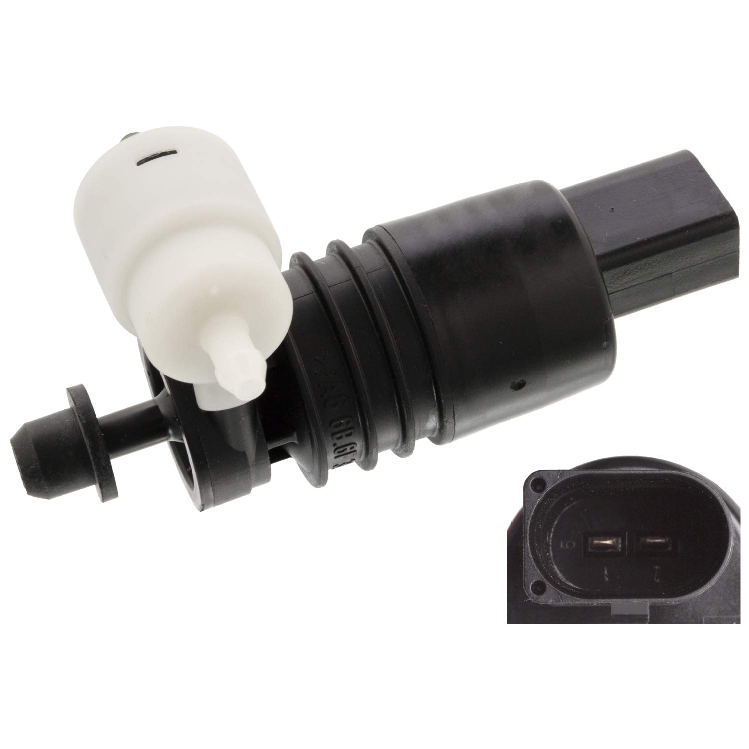 febi bilstein 105954 Waschwasserpumpe für Scheibenreinigungsanlage , 1 Stück febi bilstein 105954 Waschwasserpumpe für Scheibenreinigungsanlage , 1 Stück von febi bilstein