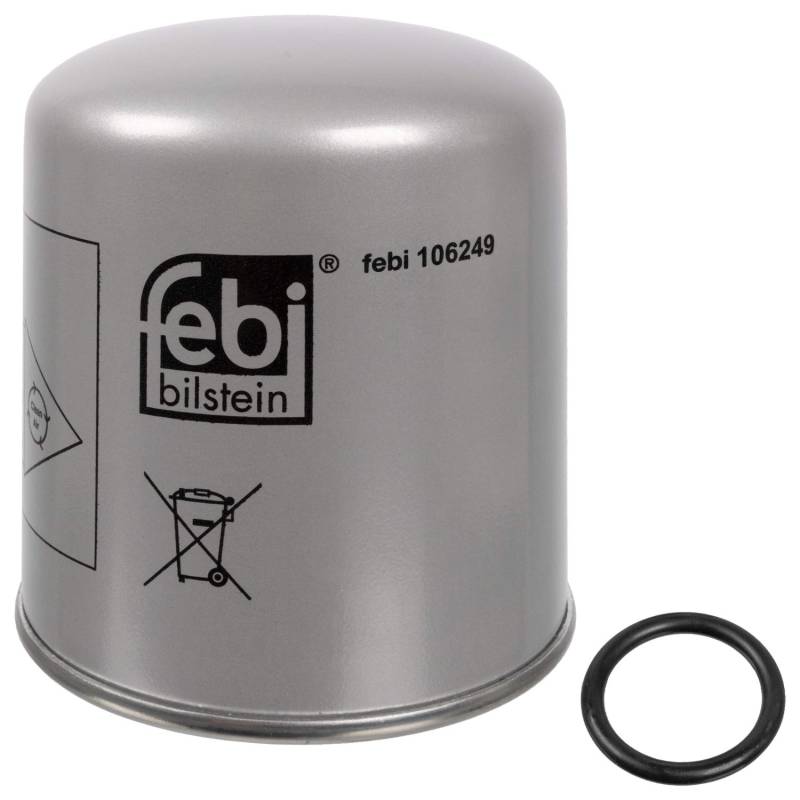 febi bilstein 106249 Lufttrocknerpatrone mit O-Ring und Ölabscheider, 1 Stück von febi bilstein