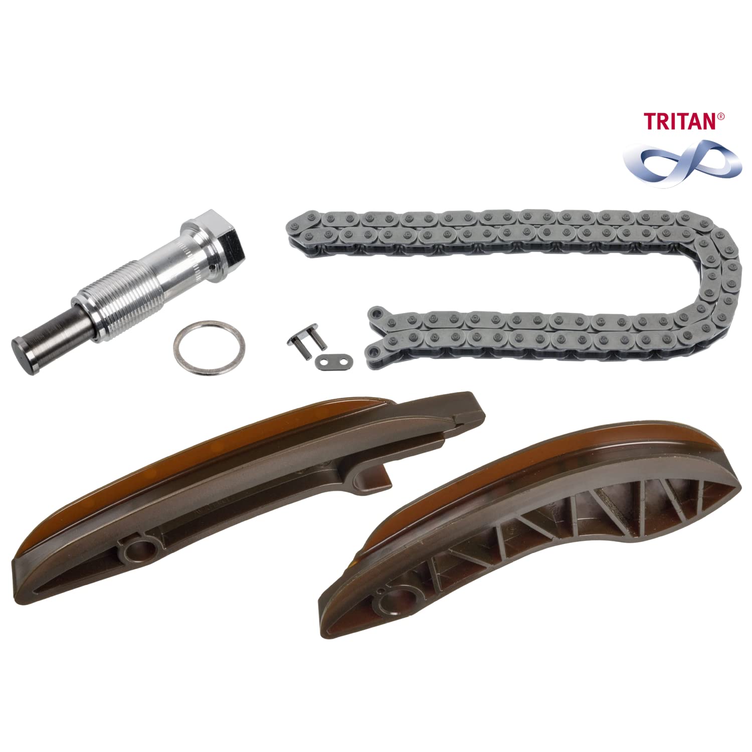 febi bilstein 107254 Steuerkettensatz für Nockenwelle, TRITAN®-beschichtet, 1 Stück von febi bilstein