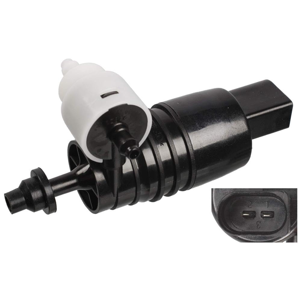 febi bilstein 107463 Waschwasserpumpe für Scheiben- und Scheinwerferreinigungsanlage, mit Dichtring, 1 Stück febi bilstein 107463 Waschwasserpumpe für Scheiben- und Scheinwerferreinigungsanlage, mit Dichtring, 1 Stück von febi bilstein
