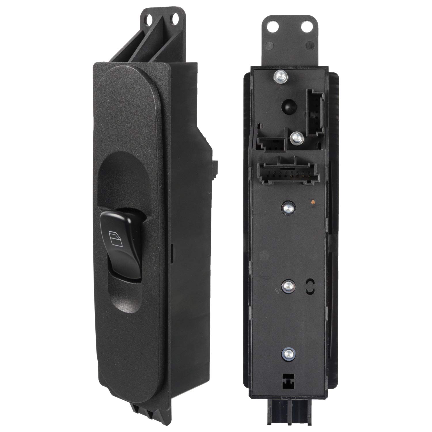 febi bilstein 107794 Schalter für Fensterheber, 1 Stück, Schwarz von febi bilstein