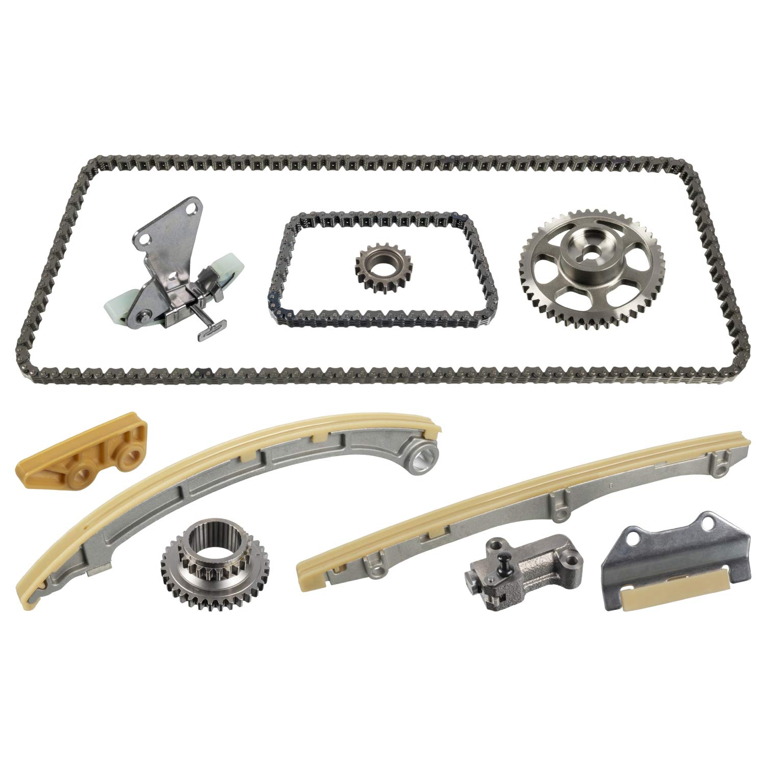 febi bilstein 108128 Steuerkettensatz für Nockenwelle und Ölpumpe, 1 Stück febi bilstein 108128 Steuerkettensatz für Nockenwelle und Ölpumpe, 1 Stück von febi bilstein