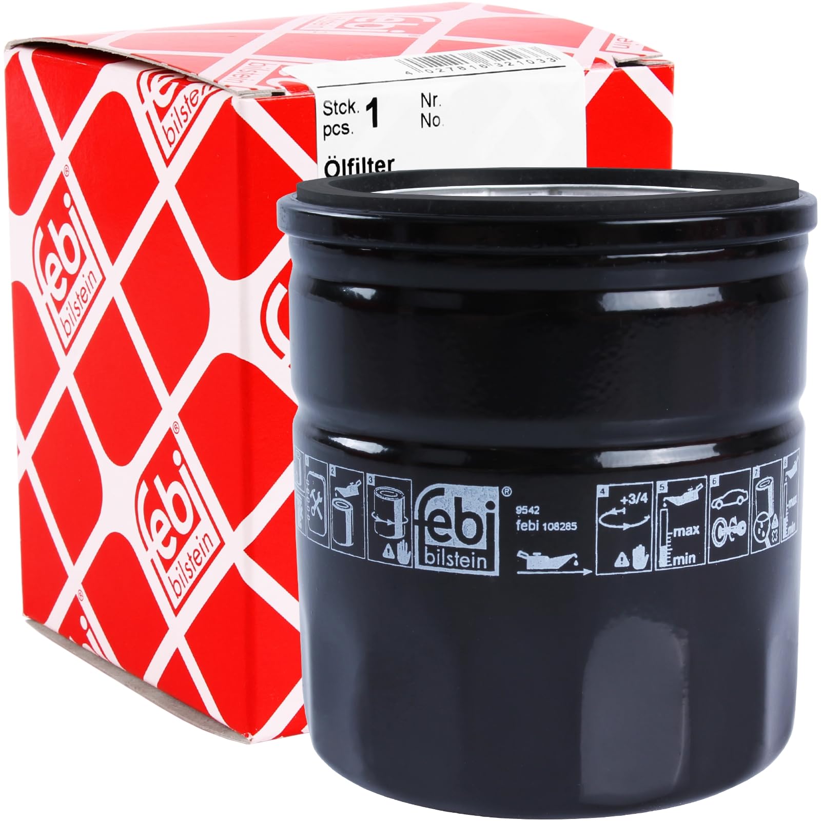 febi bilstein 108285 Ölfilter, 1 Stück febi bilstein 108285 Ölfilter, 1 Stück von febi bilstein