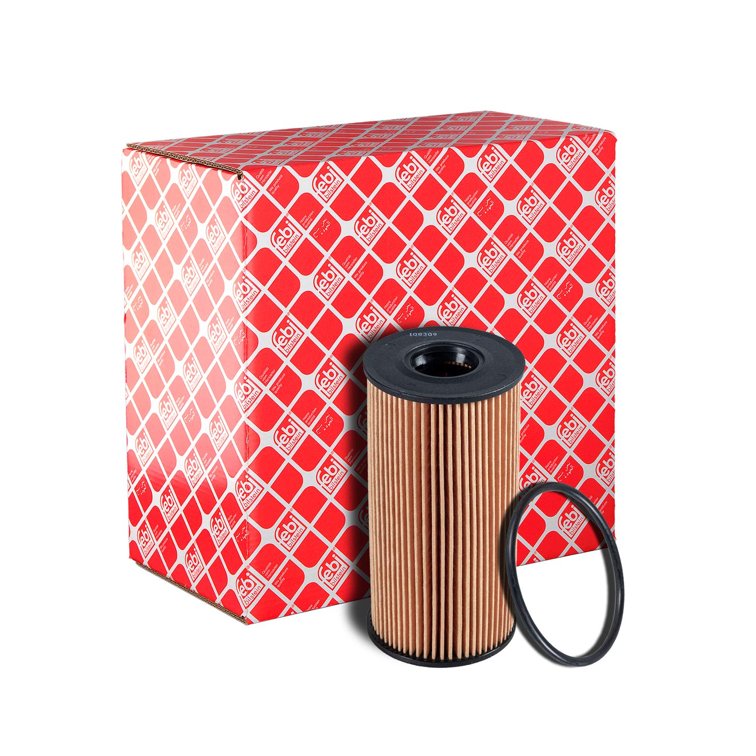 febi bilstein 108309 Ölfilter mit Dichtring, 1 Stück von febi bilstein