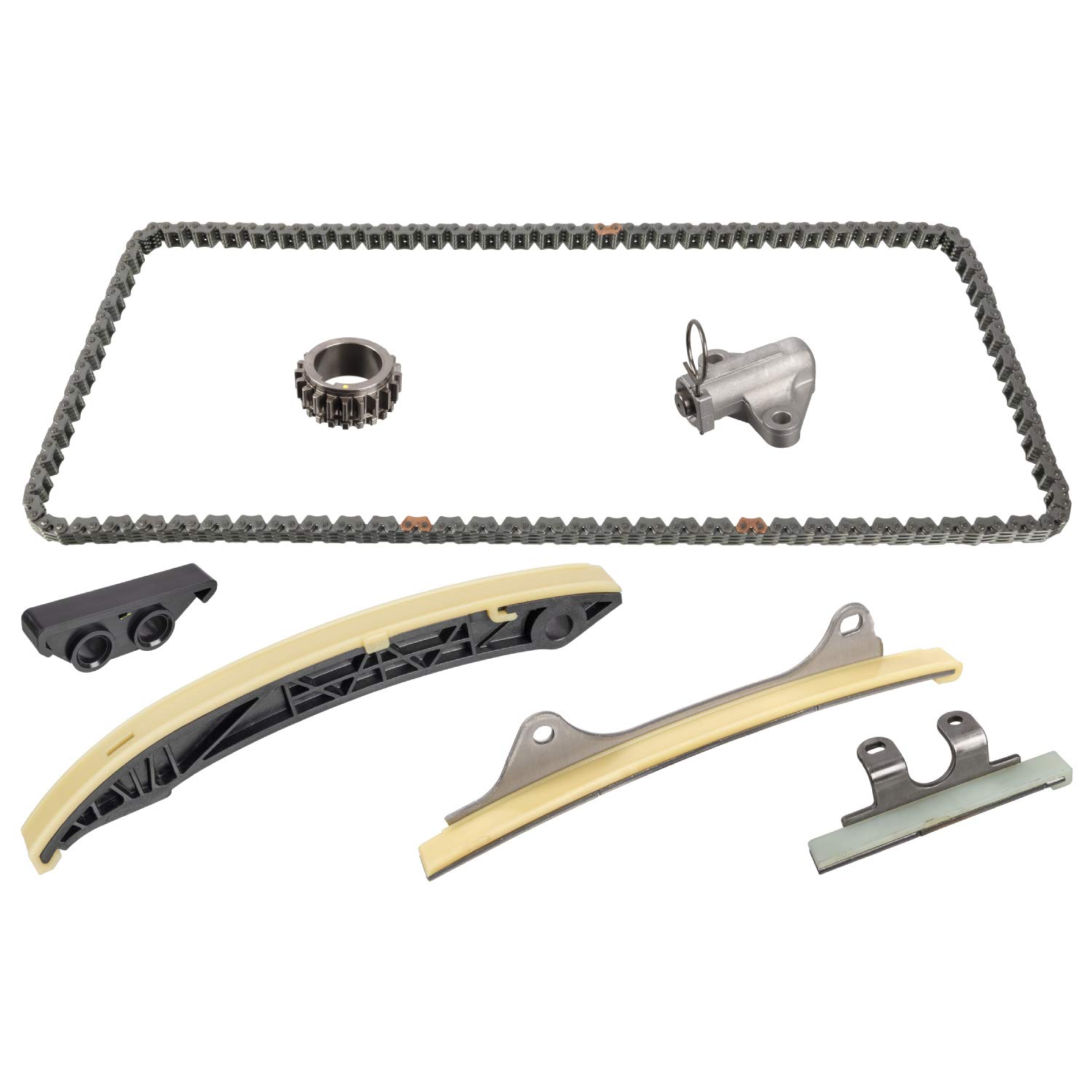 febi bilstein 108347 Steuerkettensatz für Nockenwelle, mit Gleitschienen und Kettenspanner, 1 Stück febi bilstein 108347 Steuerkettensatz für Nockenwelle, mit Gleitschienen und Kettenspanner, 1 Stück von febi bilstein