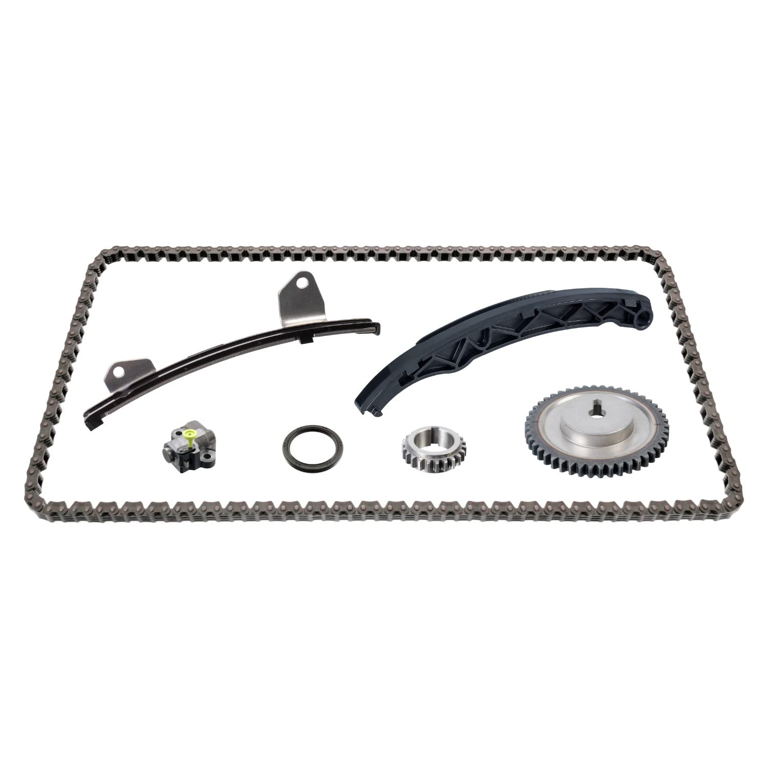 febi bilstein 109156 Steuerkettensatz für Nockenwelle, mit Gleitschienen und Kettenspanner, 1 Stück febi bilstein 109156 Steuerkettensatz für Nockenwelle, mit Gleitschienen und Kettenspanner, 1 Stück von febi bilstein
