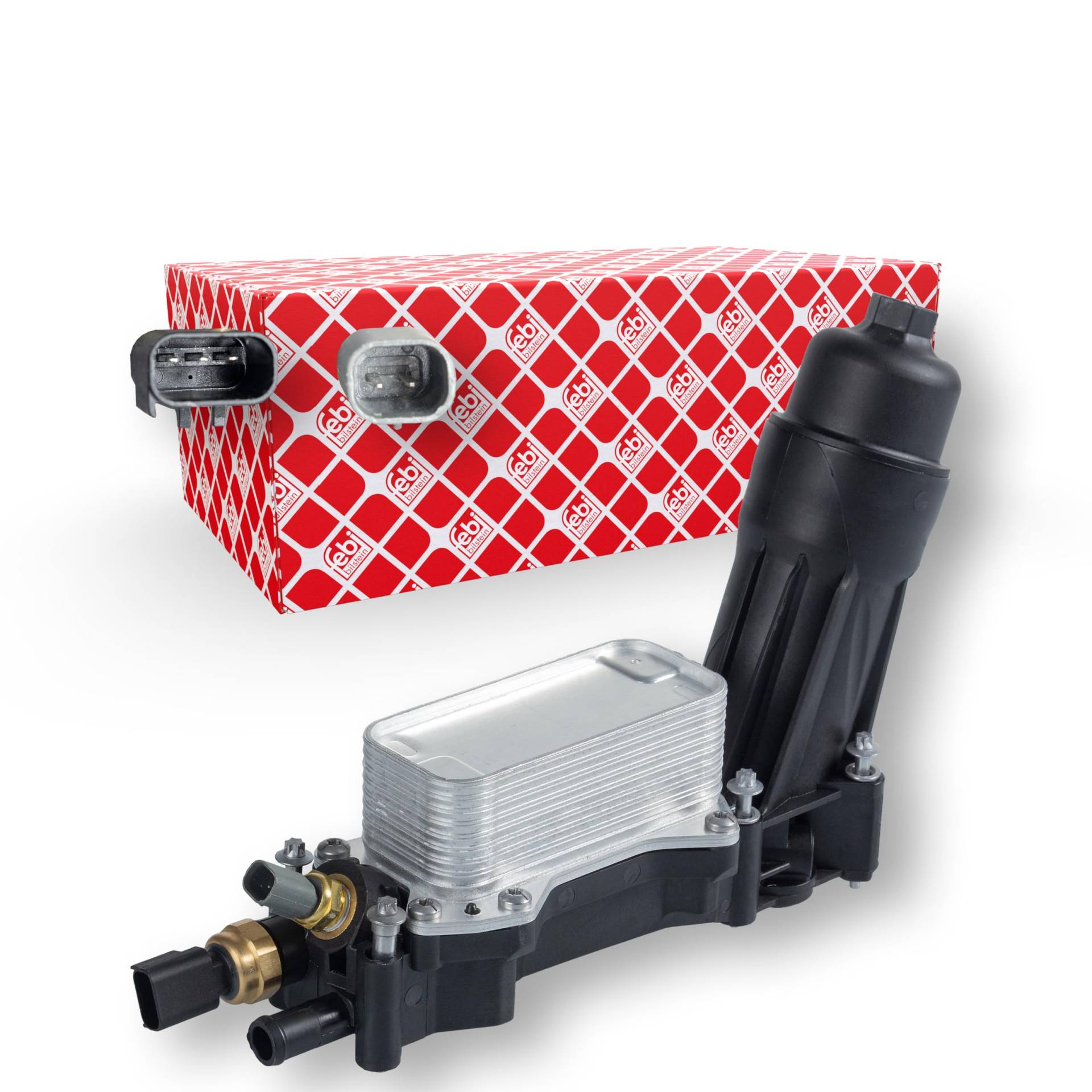 febi bilstein 109170 Ölfiltergehäuse mit Ölfilter und Ölkühler, 1 Stück febi bilstein 109170 Ölfiltergehäuse mit Ölfilter und Ölkühler, 1 Stück von febi bilstein