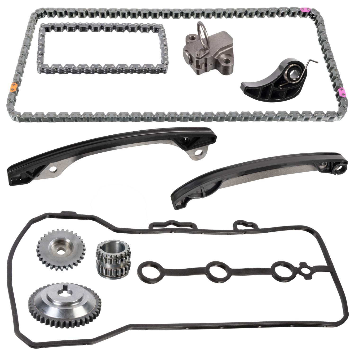 febi bilstein 109468 Steuerkettensatz für Nockenwelle und Ölpumpe, 1 Stück febi bilstein 109468 Steuerkettensatz für Nockenwelle und Ölpumpe, 1 Stück von febi bilstein