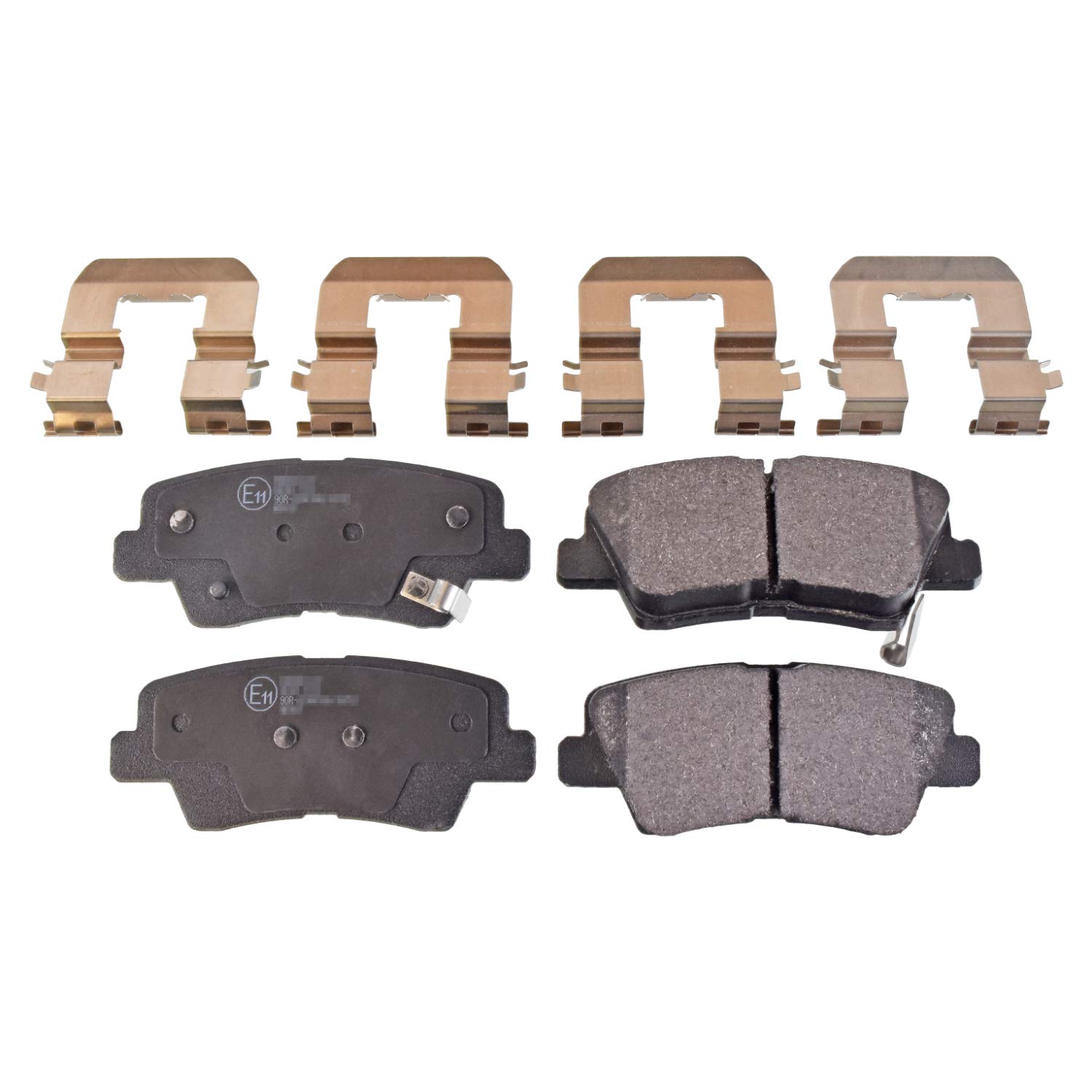 febi bilstein 116301 Bremsbelagsatz mit Anbaumaterial, 1 Stück febi bilstein 116301 Bremsbelagsatz mit Anbaumaterial, 1 Stück von febi bilstein