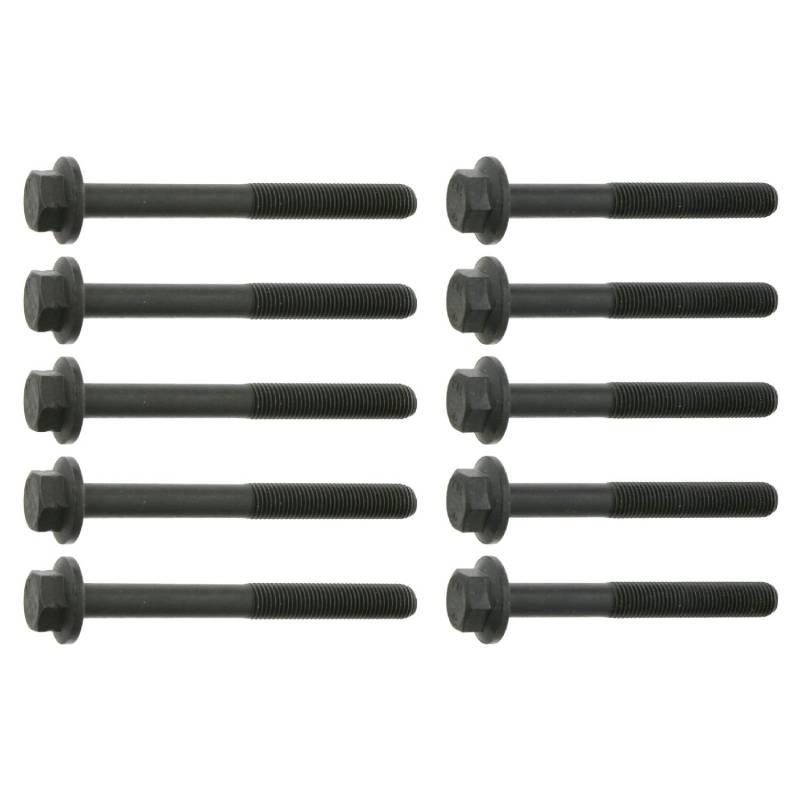 febi bilstein 14304 Zylinderkopfschraubensatz , 1 Stück, Schwarz von febi bilstein