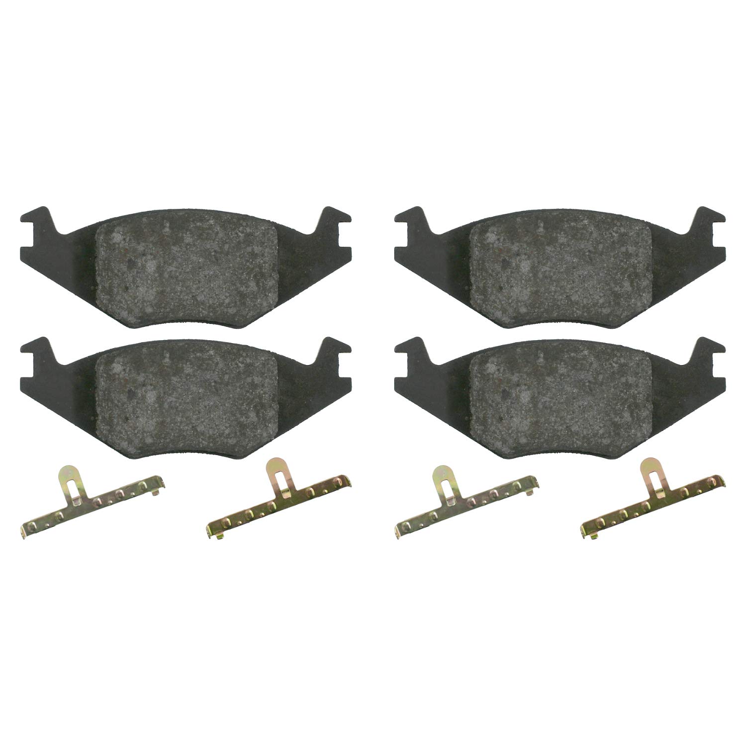 febi bilstein 16011 Bremsbelagsatz mit Befestigungsmaterial, 1 Stück febi bilstein 16011 Bremsbelagsatz mit Befestigungsmaterial, 1 Stück von febi bilstein