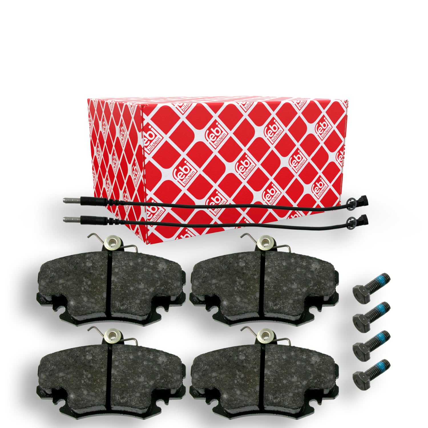 febi bilstein 16191 Bremsbelagsatz mit Befestigungsmaterial, 1 Stück febi bilstein 16191 Bremsbelagsatz mit Befestigungsmaterial, 1 Stück von febi bilstein
