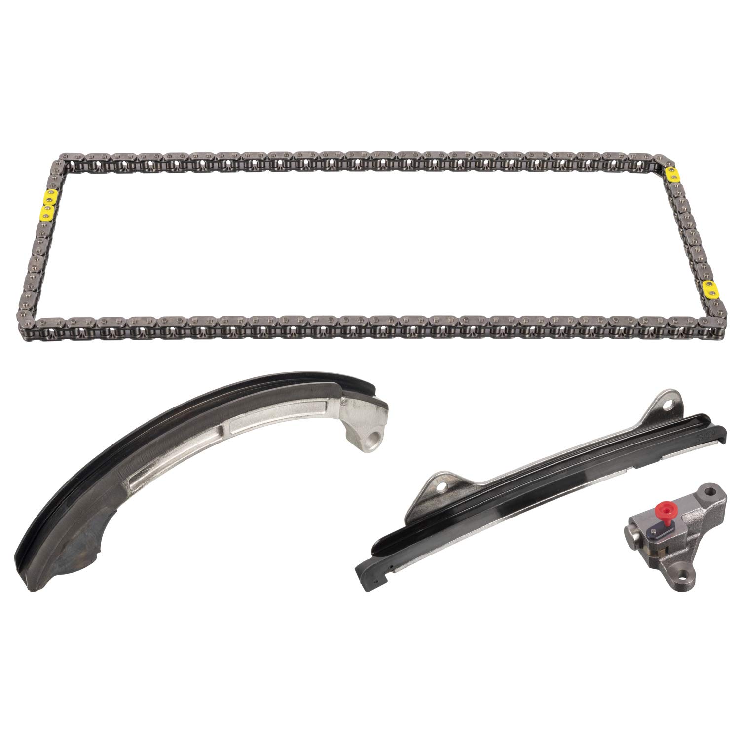 febi bilstein 170005 Steuerkettensatz für Nockenwelle, mit Gleitschienen und Kettenspanner, 1 Stück von febi bilstein