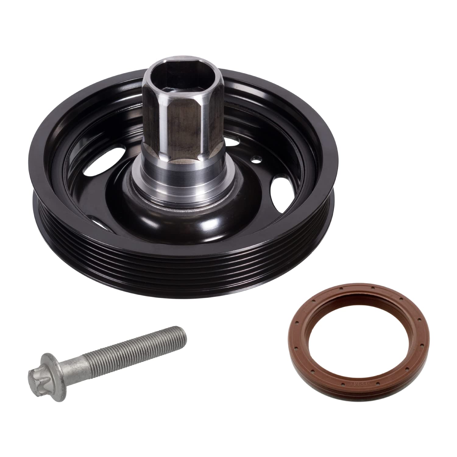 febi bilstein 171924 Riemenscheibensatz für Kurbelwelle, mit Schraube und Dichtring, 1 Stück febi bilstein 171924 Riemenscheibensatz für Kurbelwelle, mit Schraube und Dichtring, 1 Stück von febi bilstein