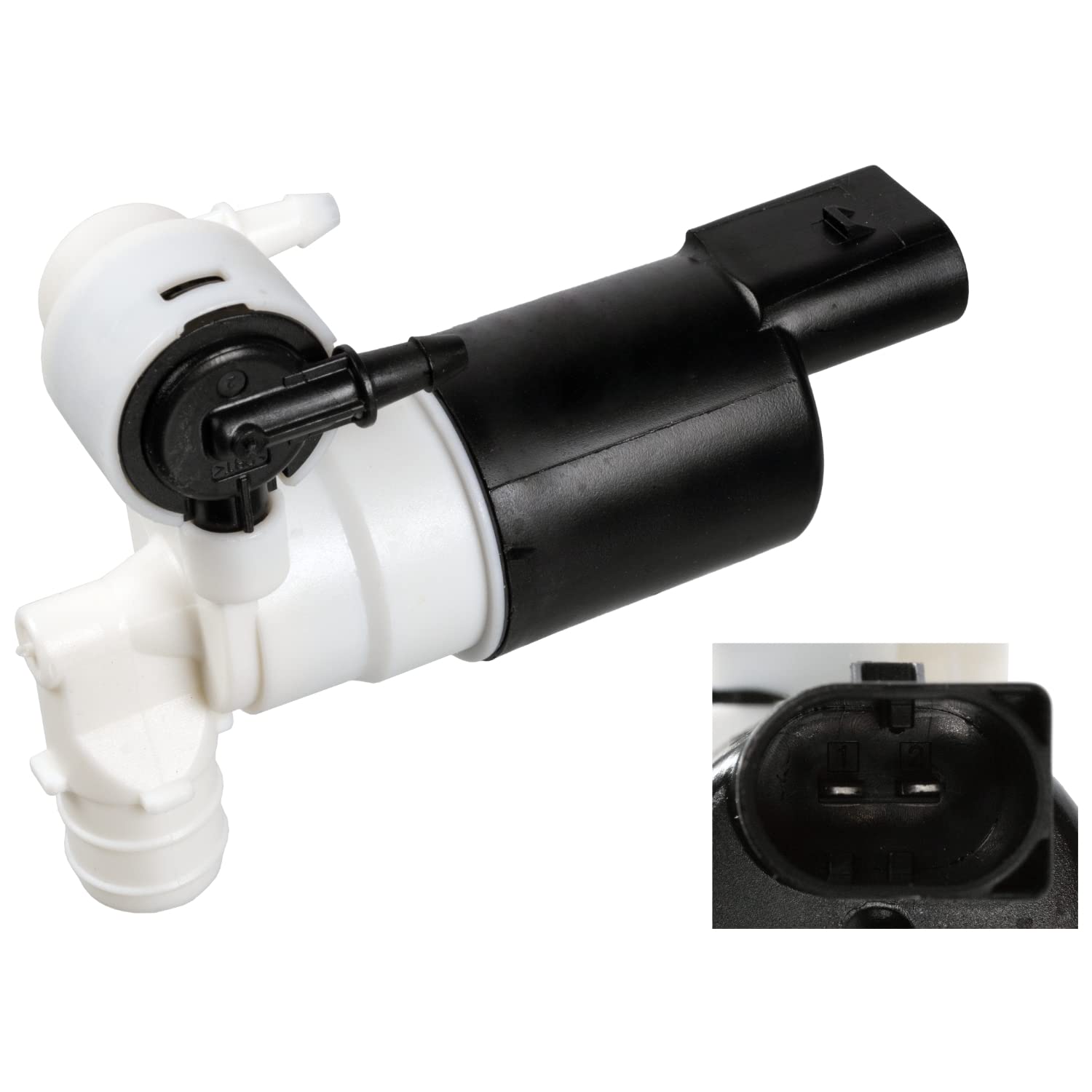 febi bilstein 172027 Waschwasserpumpe für Scheibenreinigungsanlage, 1 Stück febi bilstein 172027 Waschwasserpumpe für Scheibenreinigungsanlage, 1 Stück von febi bilstein