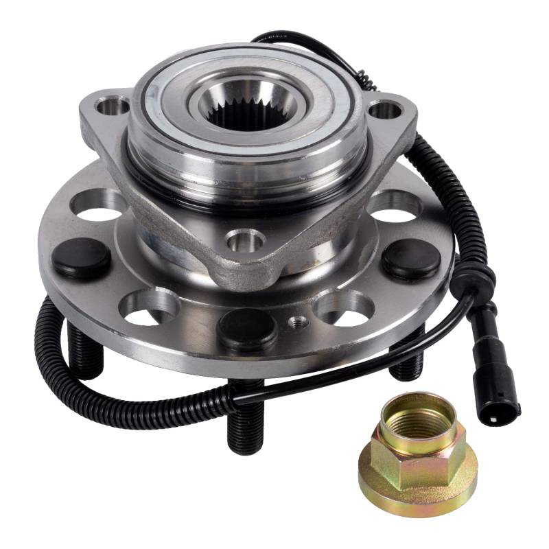 febi bilstein 172487 Radlagersatz mit Radnabe und ABS-Sensor, 1 Stück von febi bilstein