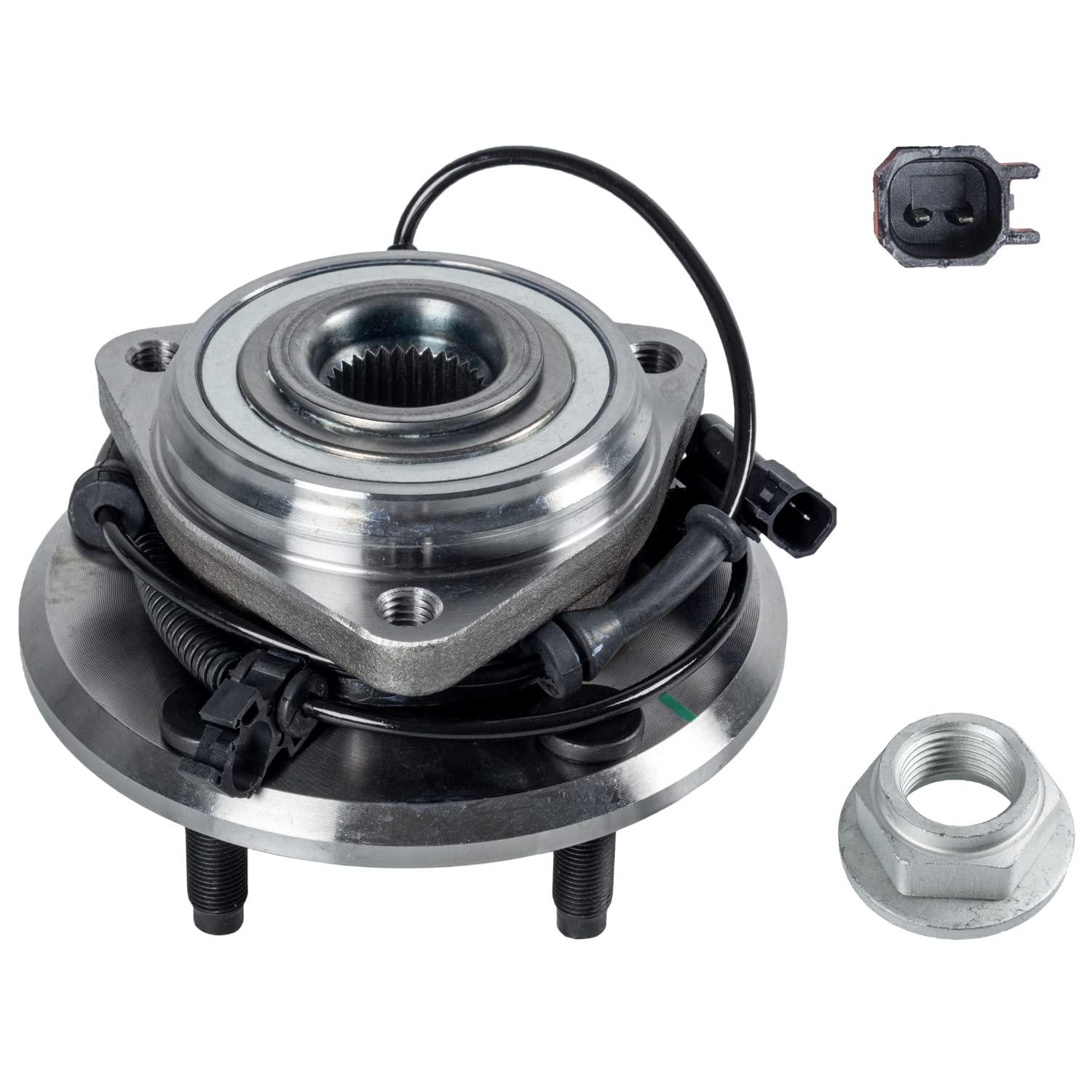 febi bilstein 172492 Radlagersatz mit Radnabe und ABS-Sensor, 1 Stück febi bilstein 172492 Radlagersatz mit Radnabe und ABS-Sensor, 1 Stück von febi bilstein