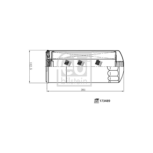 febi bilstein 173489 Ölfilter, 1 Stück febi bilstein 173489 Ölfilter, 1 Stück von febi bilstein