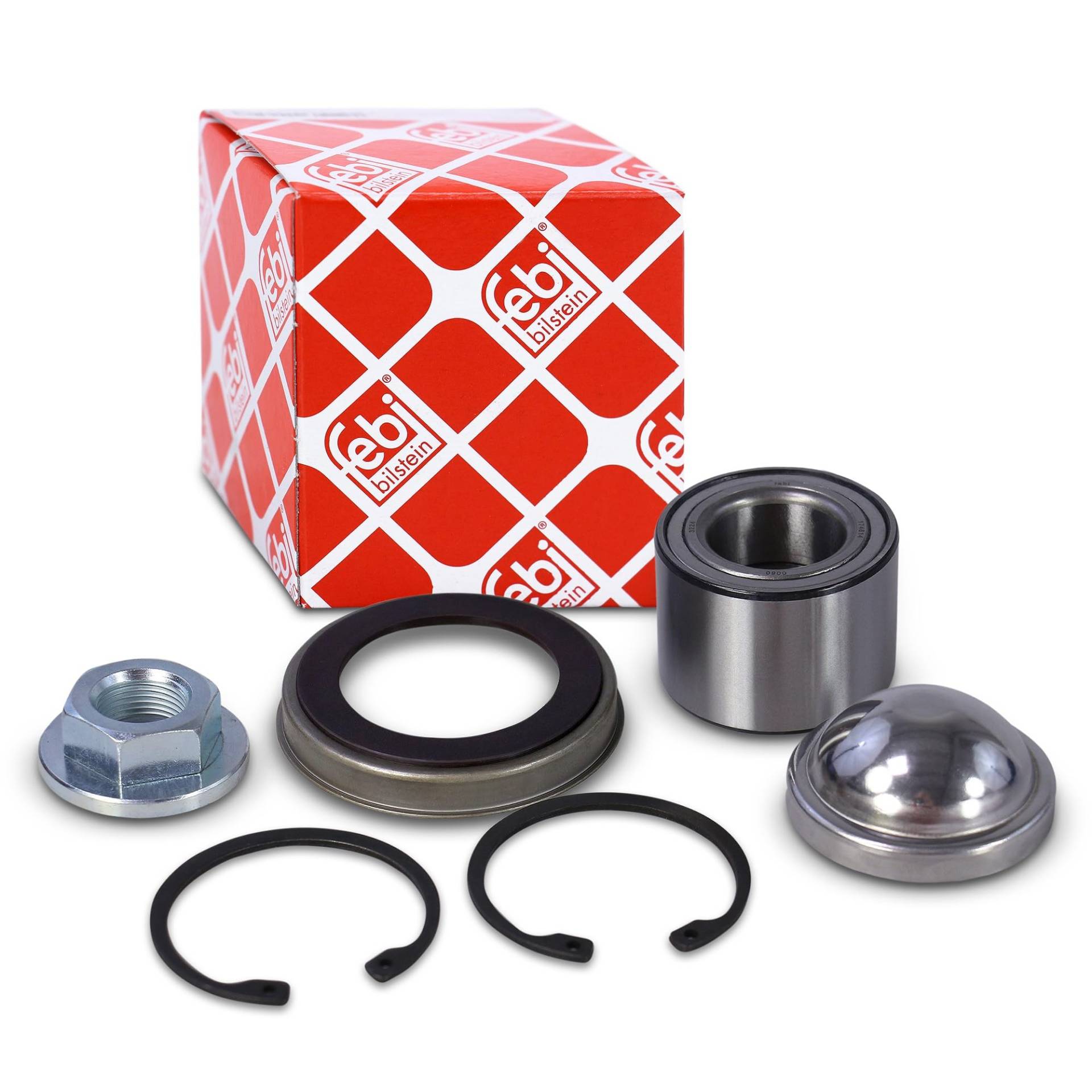 febi bilstein 174614 Radlagersatz mit Achsmutter und Sicherungsring, 1 Stück febi bilstein 174614 Radlagersatz mit Achsmutter und Sicherungsring, 1 Stück von febi bilstein