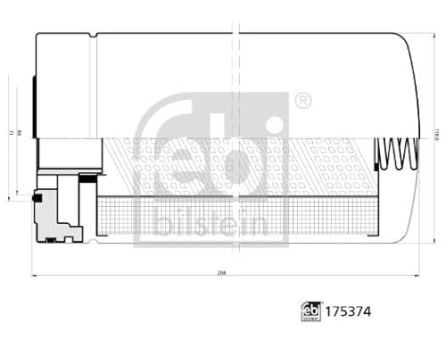 febi bilstein 175374 Hydraulikfilter für Automatikgetriebe, 1 Stück febi bilstein 175374 Hydraulikfilter für Automatikgetriebe, 1 Stück von febi bilstein