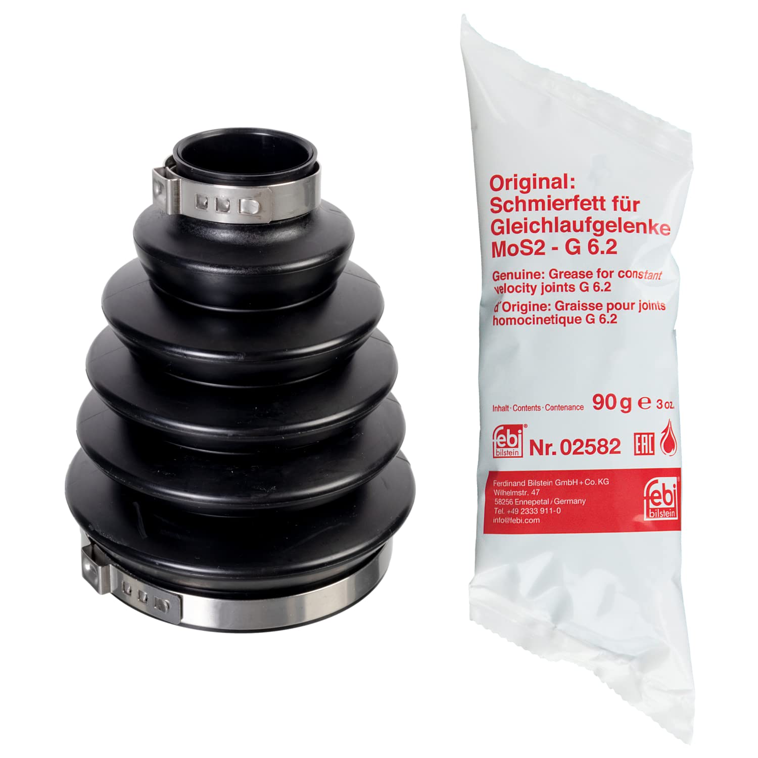 febi bilstein 175662 Achsmanschettensatz, 1 Stück febi bilstein 175662 Achsmanschettensatz, 1 Stück von febi bilstein