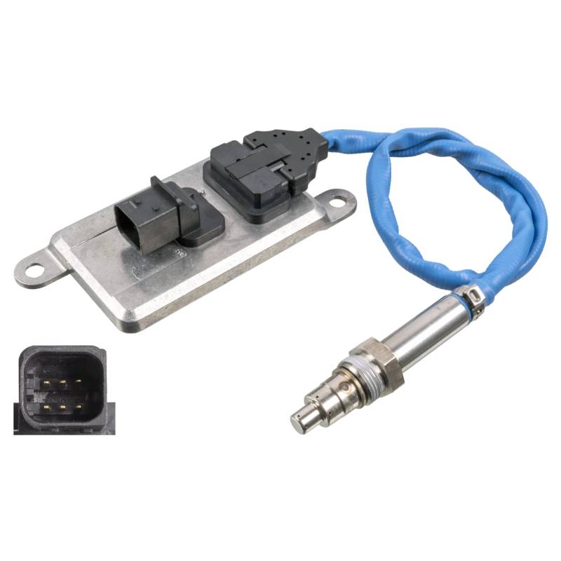 febi bilstein 176848 NOx-Sensor für SCR-Katalysator (AdBlue-System), 1 Stück von febi bilstein